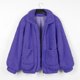 thumbnail image 5 of Abrigo cálido de piel sintética para mujer, chaqueta de invierno de gran tamaño con cuello vuelto, prendas de vestir exteriores Fridja  BV0+3147, 5 of 6