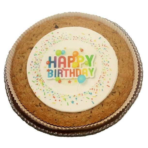 Confetti Birthday Cookie Cake Chocolate Chip Cookie