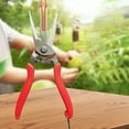 thumbnail image 4 of Gnmfd Garden Double-Edged Picking Scissors, High Carbon Steel Fruit Tree Pruning Shears for Flowers Herbs Harvest Gardening Tools for Outdoor Farm Use, 4 of 9
