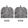 thumbnail image 2 of HELLHERO Zebra Coffee Pot Cloth Covers Warming & Insulating Creative Tea Cozies Covers Portable for Holiday, 2 of 8