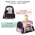 thumbnail image 3 of Easter Premium Fabric Dog Bag - 17x10x11.8 in - 900D Oxford Cloth, Sherpa Base, Nylon Webbing - Sturdy & Stylish Pet Carrier Bag, 3 of 7