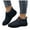 Navy, variant on Womens Mens Winter Snow Boots Comfortable Fleece Lined Ankle Booties Waterproof Slip on Outdoor Sneakers Walking Shoes Navy 7.5