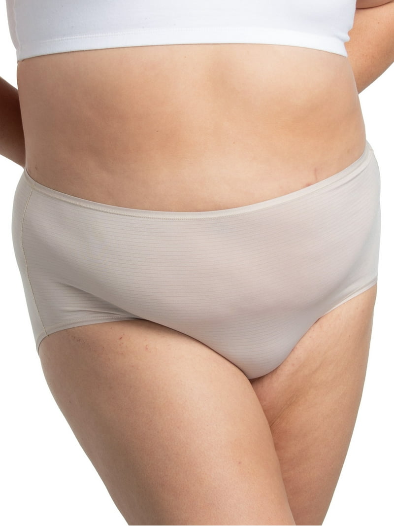 【wewemeu】UNDERWEAR SOFT SET ★2color Fruit of the Loom Women's Plus Size Breathable Cotton