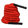 thumbnail image 3 of Lipstore Battle Rope Core Strength Training for Indoor Outdoor Heavy Working Out 2.8M 25mm Red, 3 of 8
