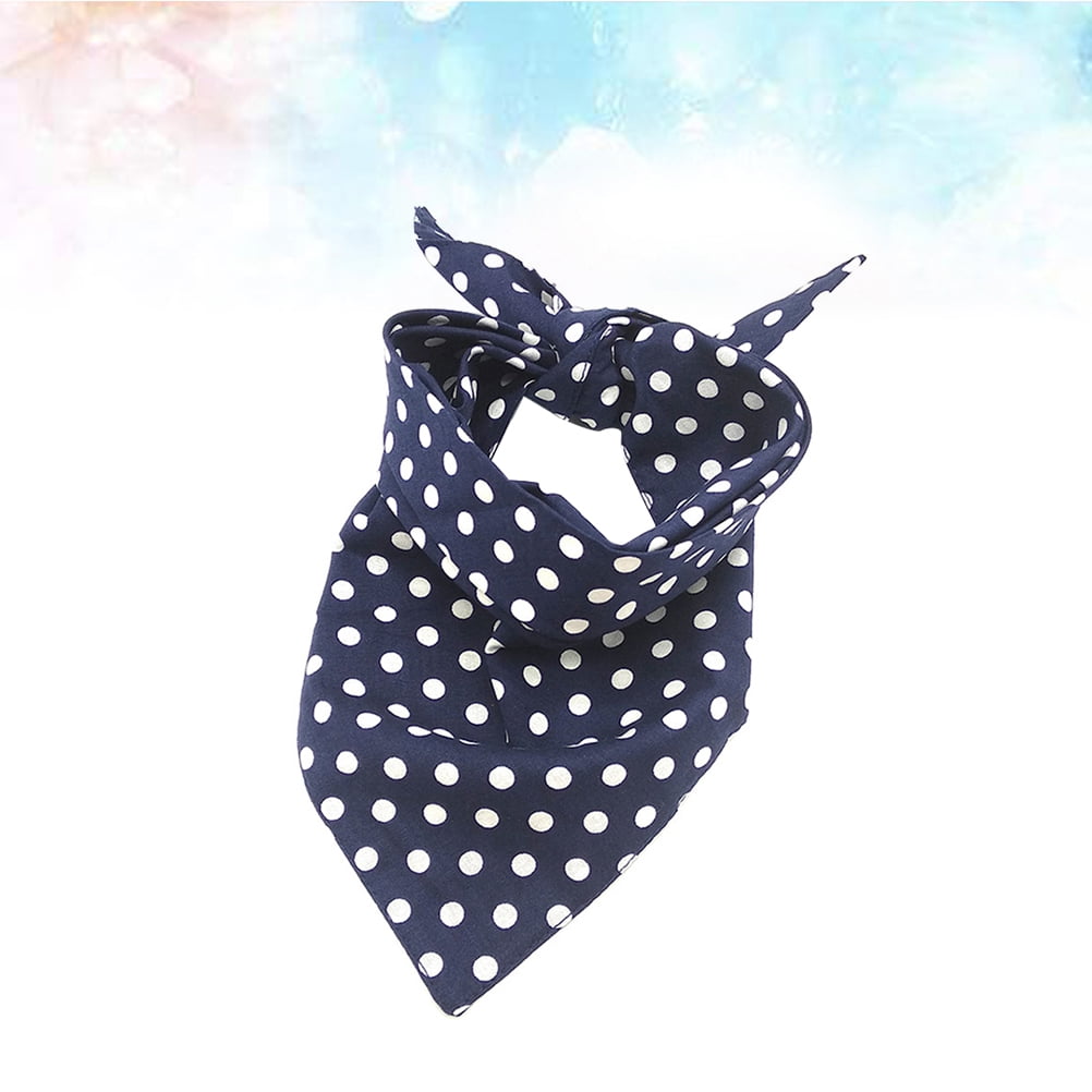 TAILTOSS Blue Pet Collar Bib Dog Saliva Collar with Stylish Design for Comfortable Everyday Use
