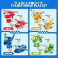 thumbnail image 3 of Set de juego Toy Super Wings 5 Transforming Airport Airplane, 3 of 6