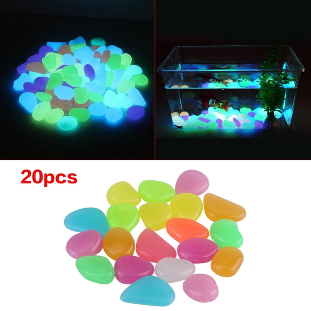 Piedras Luminosas Multifunción Para Acuario, Piedra Decorativa Para Pecera, Para Jardín, Camino, Pared, Acuario, Maceta, Pecera