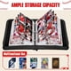 thumbnail image 3 of Carpeta para tarjetas de béisbol efunny, 400 bolsillos, impermeable y con fundas, 3 of 7