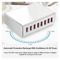 thumbnail image 4 of 40W 8Ports USB Charger Adapter HUB Charging Station Socket Phone Charger ,Universal Compatibility, 4 of 7