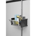 thumbnail image 4 of Rubbermaid Garage FastTrack Rail Access Storage Bin, Satin Nickel, 4 of 5