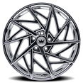thumbnail image 3 of 20x8.5 Mazzi 377 Freestyle Chrome Wheel 5x120 (35mm), 3 of 3