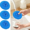 thumbnail image 2 of Fdelink 3Pc Pp Plastic Cleaning Pet Fiber Woven Color Non Scratch Cleaning Brush for Pots and Dishes, Plastic Dish Scrubbers for Dishes, Round Scrubber Scouring Pad, 2 of 6