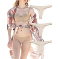 thumbnail image 1 of Zhuge Pack de 3 tangas mujer algodón, sin costuras, transpirables y diseño atractivo,Talla 2XL Desnuda, 1 of 4