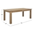thumbnail image 3 of SAFAVIEH Couture Santa Cruz Modern Wood Coffee Table, Natural, 3 of 12
