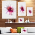 thumbnail image 3 of Fleur Aquarelle Rose Élégante - Impression sur Toile Florale, 3 of 4