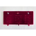 thumbnail image 1 of Imperial Fan Shop 720810020080 St. Louis Cardinals MLB 3 Hook Metal Locker Coat Rack, 1 of 1
