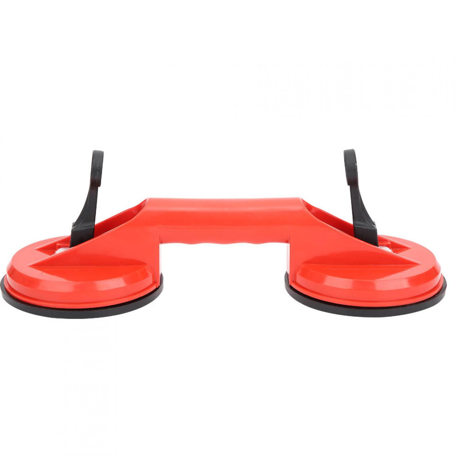 Double Tile Puller 60 KG for Door Glass Plate Plastic Durable Double Suction Cup 
