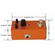 thumbnail image 3 of Pedal de efecto de retardo analógico estéreo para guitarra. Accesorio compacto para guitarra para uso doméstico, escolar y en actuaciones. Fácil control con mandos. Diseño portátil para músicos., 3 of 6