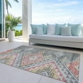 thumbnail image 6 of Addison Rugs Chantille Indoor/Outdoor Transitional Global Gray Washable Rectangle Rug, 10' x 14', 6 of 6