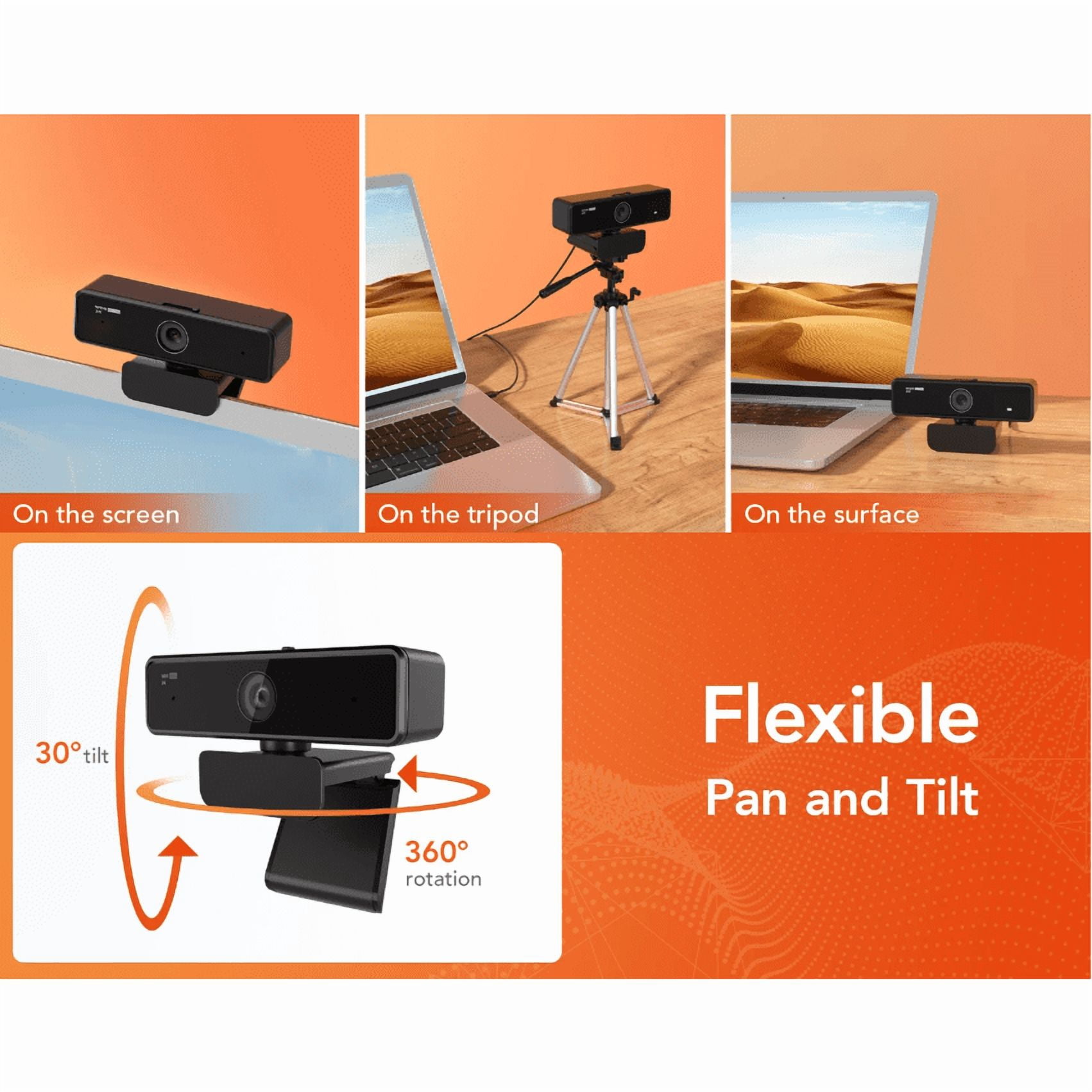 V11 1080P Webcam With Microphone Autofocus Usb Camera Full Hd For PC Computer Mac Laptop Live Streaming Camera Podcast