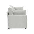 thumbnail image 7 of Modern 78" Upholstered Sofa with Deep Cushions & Removable Pillows, 7 of 7