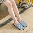 thumbnail image 6 of KLL Turtle Slippers for Women Men House Slip on Indoor Outdoor Bedroom Furry Fleece Lined Ladies Comfy Anti-Skid Rubber Hard Sole-Medium, 6 of 8