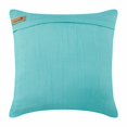 thumbnail image 3 of Euro Pillow Decorative, Decorative Aqua Blue European Pillow Covers 26x26 inch (65x65 cm), Silk Euro Pillow Shams, Solid Color, Pintucks, Textured, Modern Euro Pillow - Blue Ocean, 3 of 3