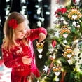 thumbnail image 2 of Navidad 2021, Colgante Familiar Personalizado, Decoración De Árbol De Navidad, Adornos Colgantes De Navidad De Resina Diy Para Amigos De La Familia Methold HA042985-04, 2 of 6