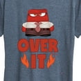 thumbnail image 3 of Inside Out - Over It - Women's Short Sleeve Graphic T-Shirt, 3 of 5