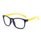thumbnail image 1 of Gafas de ordenador para niños, filtro de bloqueo de luz azul, gafas para juegos, gafas con montura de silicona, gafas antirayos azules para niños, azul+amarillo ER, 1 of 5