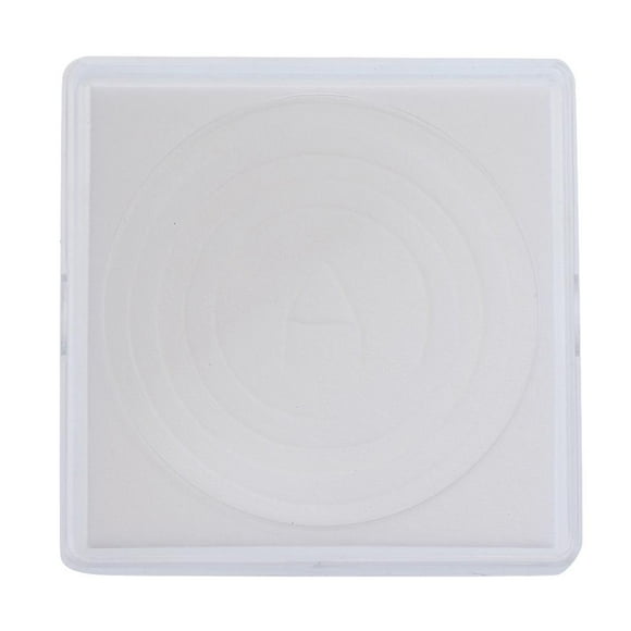 Esquirla 20pcs Plastic Clear Capsules Holder Protector Display Case 40/35/30/25/20mm
