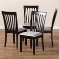 thumbnail image 7 of Baxton Studio Minette Fabric and Wood Dining Chairs in Gray & Espresso Set of 4, 7 of 7