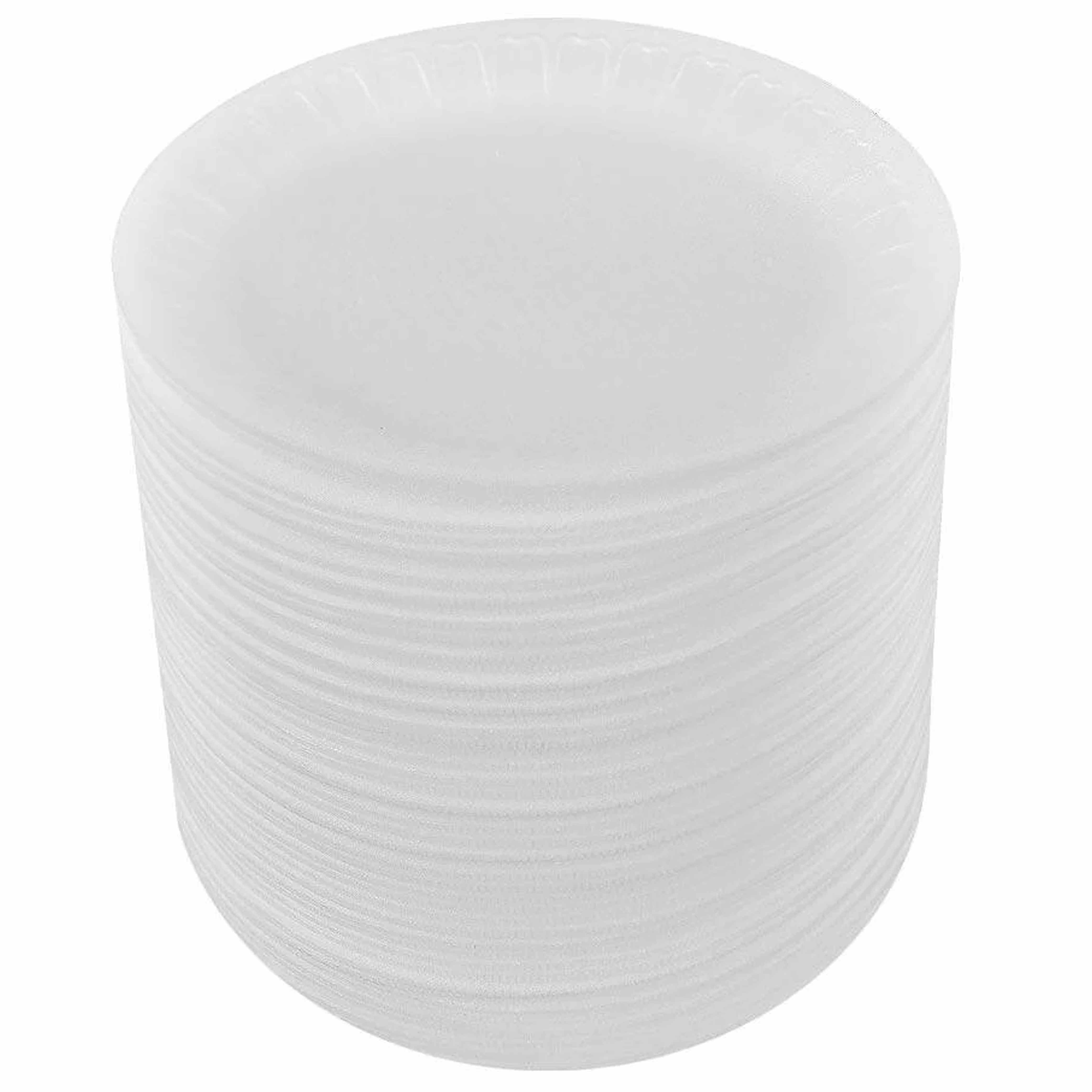 Wholesale Good Time Foam Plate 25-pack - White, 6 WHITE