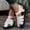Shoes-A122White, variant on Womens Slides Buckle Cut out Leather Slides Platformed Chunky Sole Casual Shoes Walking Office Travel Street Daily Casual Summer Outfits