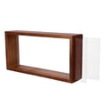 thumbnail image 1 of CRAFTHROU Preserved Flower Picture Frame Wood Light Brown Dried Flower Display 1Pcs for Homeowners, 1 of 6