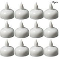thumbnail image 2 of Bangcool LED Floating Candle Waterproof 12PCS Battery Powered Tealight Candle Pool Candle, 2 of 10