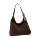 thumbnail image 3 of Bolso de mano para mujer Salvador de gamuza gran capacidad hobo actividades al aire libre 37 cm x 11 cm x 25 cm, 3 of 10