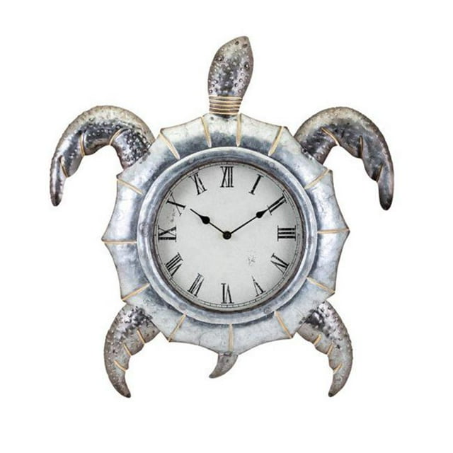 IMAX 26821 Tyler l'Horloge de la Tortue&44; Gris