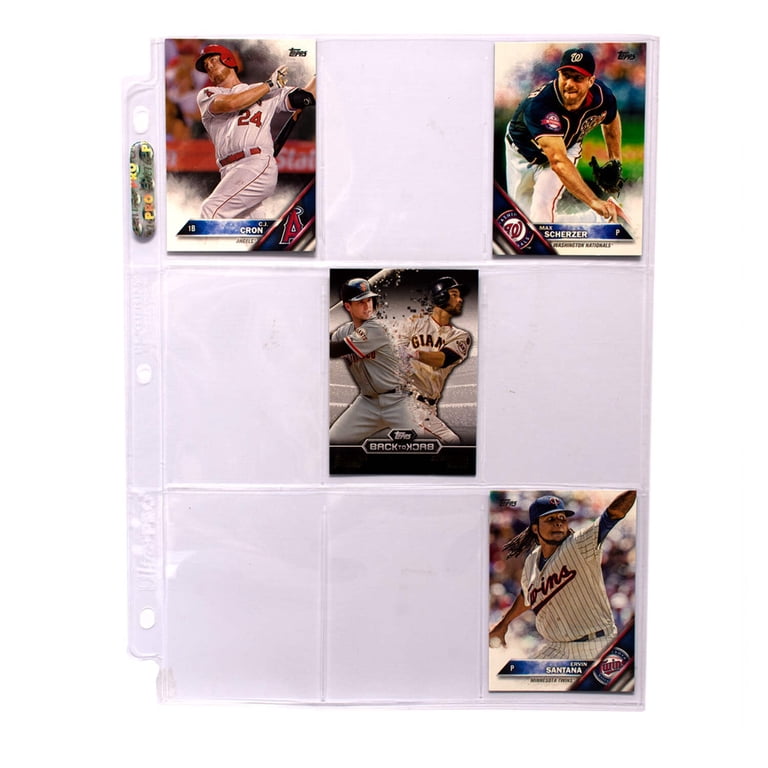 Ultra PRO: Platinum Hologram Standard 9-Pocket Pages - 3-Holes (25