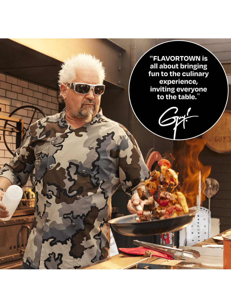 Guy Fieri's Flavortown Laser Titanium 12 Piece Set - Non-stick