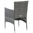 thumbnail image 6 of vidaXL Patio Dining Set with Cushions 3/5/7/9 Piece Multi Colors Multi Sizes, 6 of 11