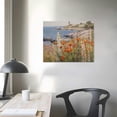 thumbnail image 3 of Nawypu Vintage Spring Summer Nature Landscape Wall Art Modern Meadow Landscape Painting Coastal Wild Flowers Posters Pictures French Country Farmhouse Field Prints Home Canvas Wall Decor Framed, 3 of 4