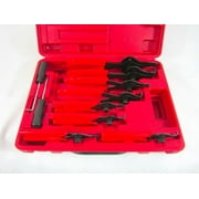 Snap Ring Plier Set 10pc Mechanic PRO Circlips w/Case Car Truck Motorcycle - Code Auto Tool and Restoration Supply