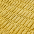 thumbnail image 3 of REGALWOVEN Corduroy Decorative Throw Pillow Covers Soft Boho Striped Cushion Covers Yellow 18" x 18", 3 of 6