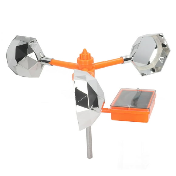 Repelente de pájaros BuyWeek luz solar con sonido intermitente