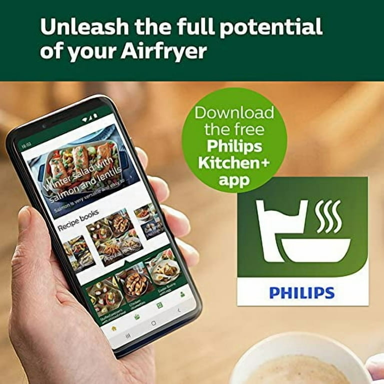 Philips Essential Airfryer XL - 6.2 L, Friteuse Sans Huile Technologie Rapid Air