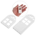 thumbnail image 5 of LOLIPPYY 8pcs Dollhouse Windows and Door Set Miniature Tiny Window Frame Furniture for Dollhouse Furniture Decoration Supplies White, 5 of 7