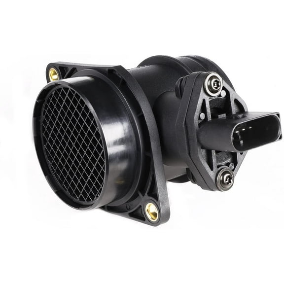 MAF Mass Air Flow Sensor Assembly #CS1114 for 1999-2004 VW Beetle Golf Jetta TDI Models - See Fitment Specifics
