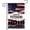 C, variant on 250th Anniversary USA Flag Thank You Veterans Garden Flag, Patriotic Military Tribute Banner with American Flag & Soldier Silhouette, 12x18in