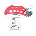 thumbnail image 2 of KLKCMS Knitting Crochet Hook Ruler Convenient Knitting Pin Gauge for Crochet Lovers Mushroom, 2 of 9